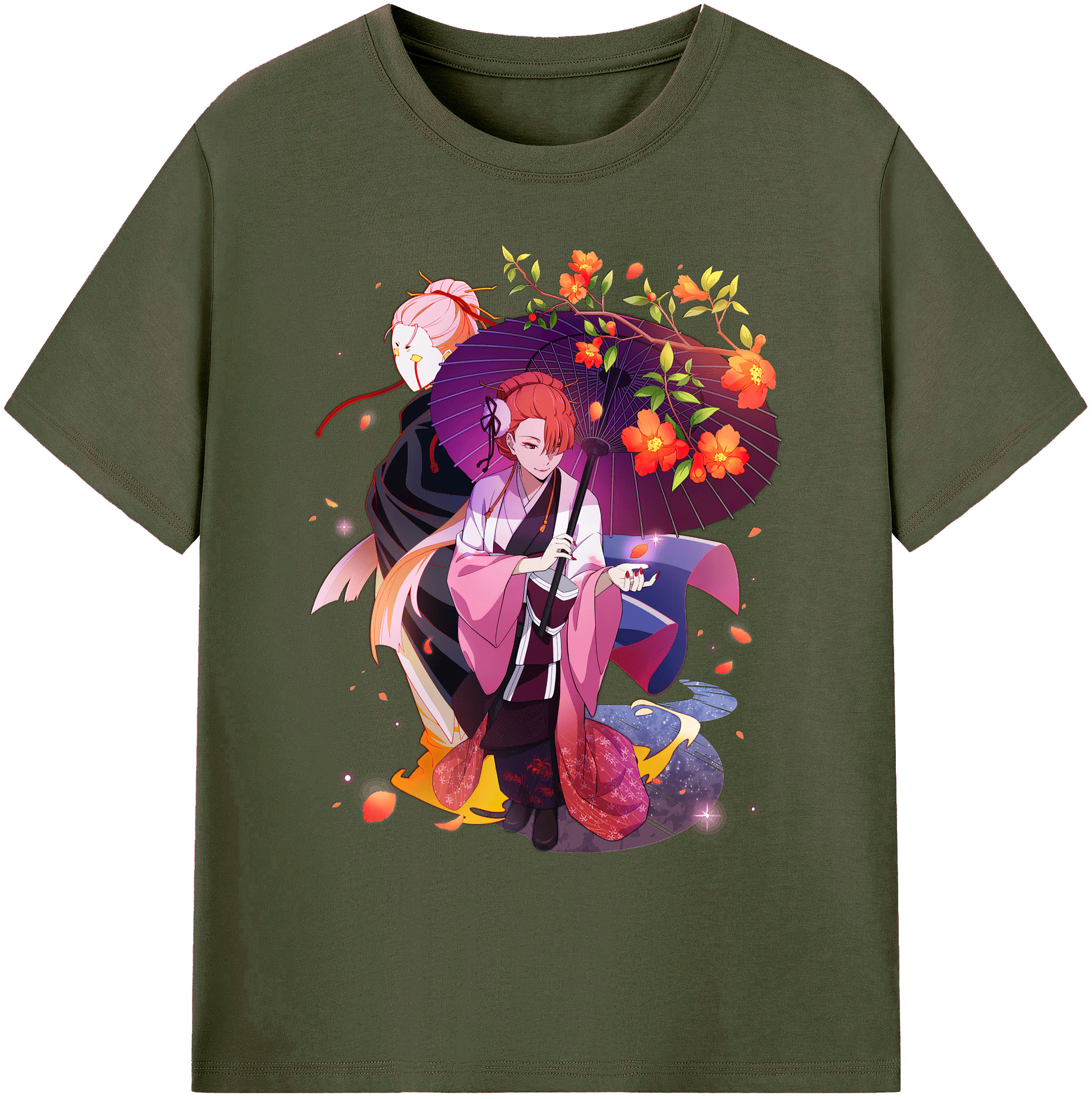 （画像用） 文豪ストレイドッグス Bungo Stray Dogs 綿100％ メンズ半袖Tシャツ｜肌触りやわらか＆通気性